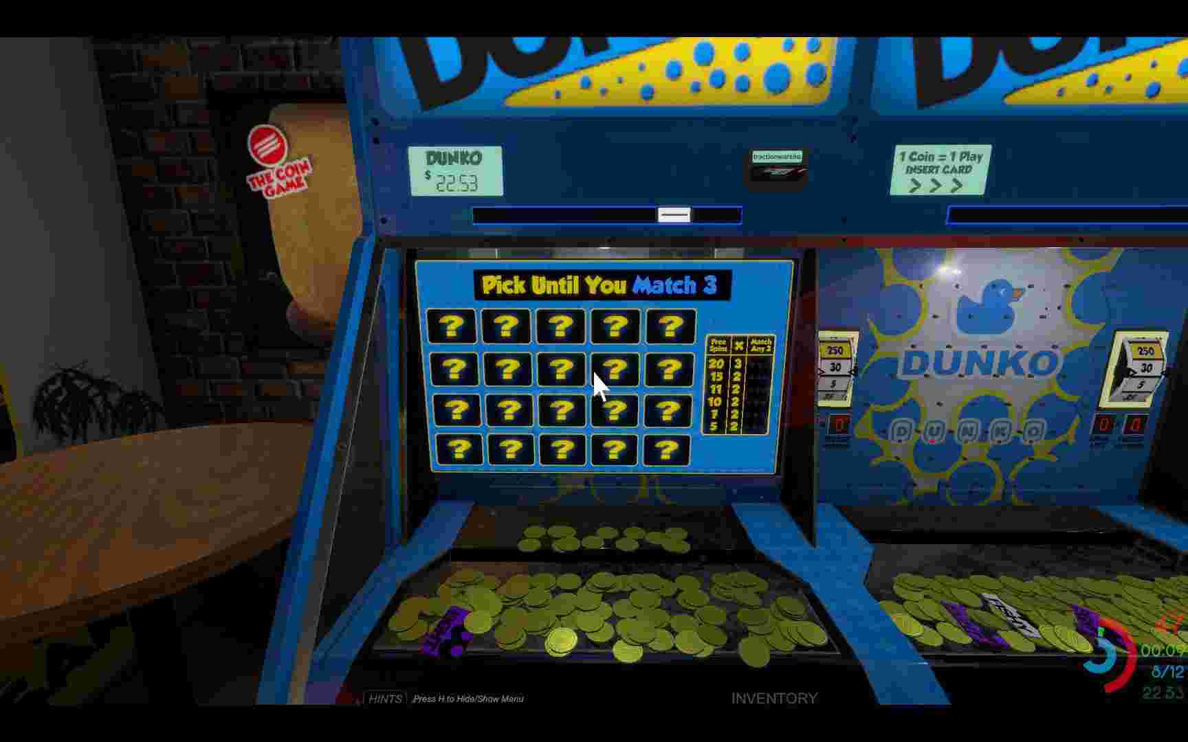 硬币游戏/The Coin Game