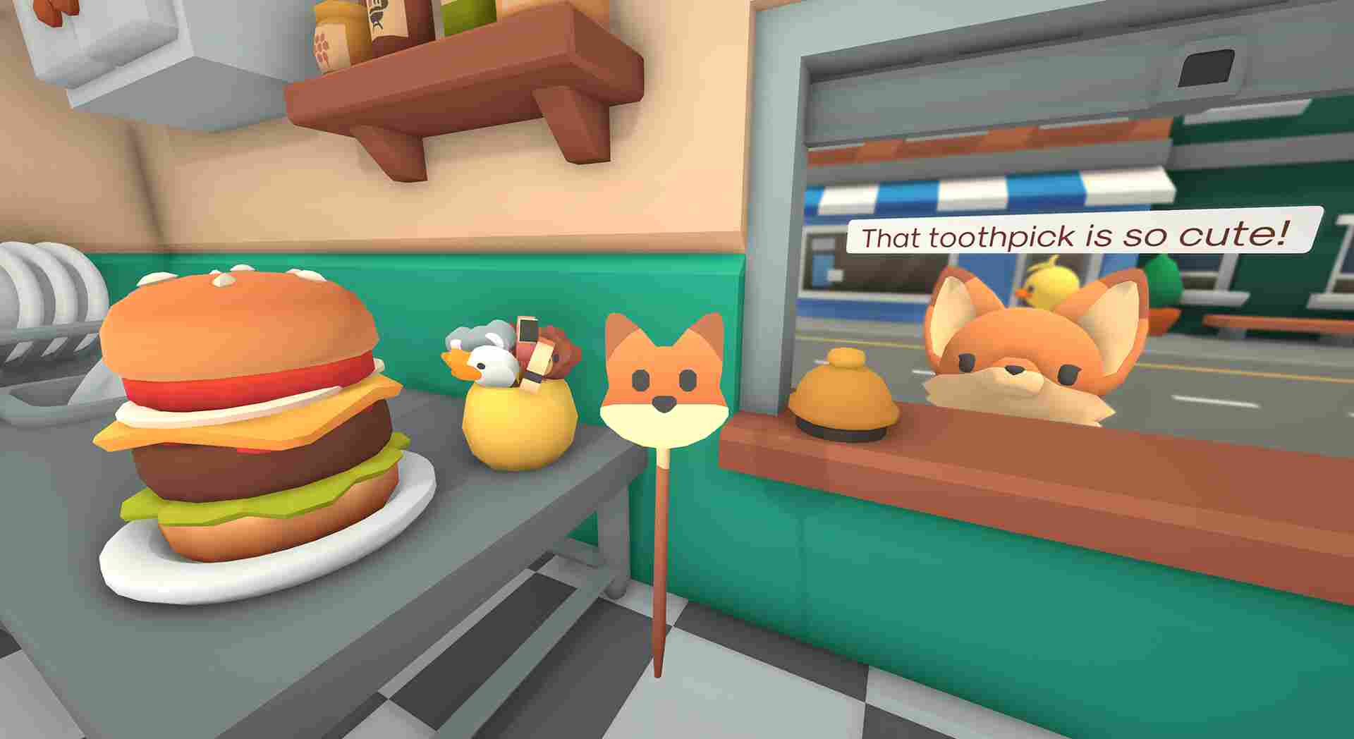 伯吉的温馨厨房/Burgie’s Cozy Kitchen